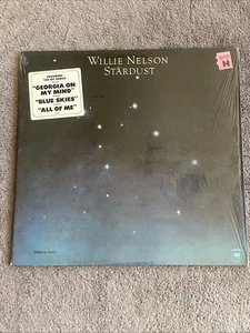 1978 Willie Nelson Stardust Vinyl Shrink Wrap & Hype Sticker Play Tested - Picture 1 of 12