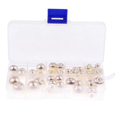 79Pcs White Craft Buttons for Sewing DIY - Image 1 of 4