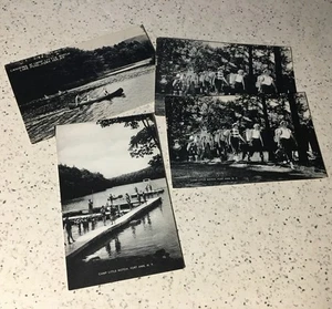 Camp Little Notch, Fort Ann, NY /Camp Pinnacle, Helderberg Mtns.,NY postcards VG - Picture 1 of 4