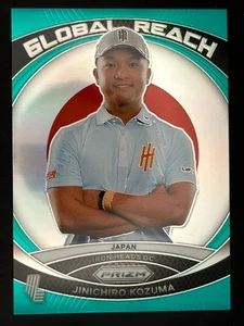 2024 Panini Prizm Liv Golf Global Reach Teal Prizm Jinichiro Kozuma #7 /199 - Bild 1 von 2