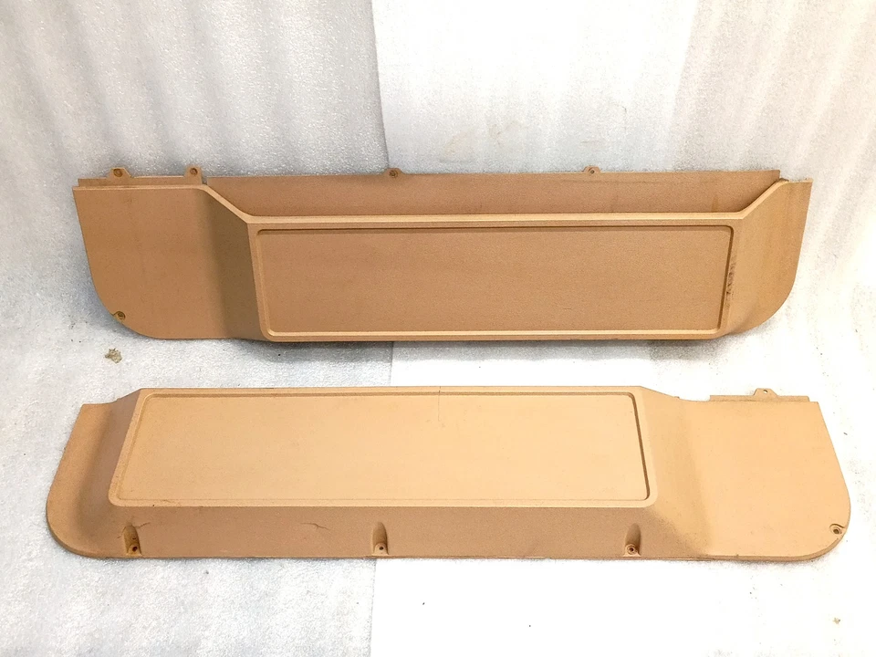 Painel de porta rígido bronzeado 80-86 mapa bolsos par F150 F250 F350 Bronco fabricante de equipamento original - Imagem 1 de 4