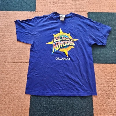 Футболка мужская Y2K 90-е Universal Studios Islands of Adventures Orlando большая Z0b - Изображение 1 из 4