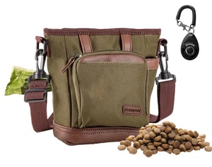 Large Dog Treat Pouch with Clicker for Training – 4 Cup Capacity, Built-In Po... - Picture 1 of 9