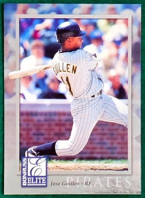Jose Guillen - 1998 Donruss Elite #90 - Pittsburgh Pirates Baseball Card - Image 1 of 3