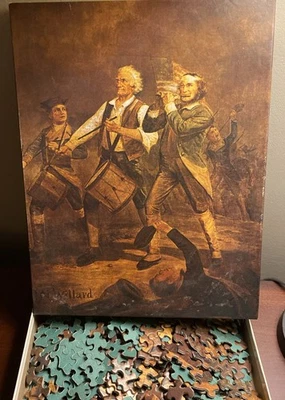 THE SPIRIT OF '76 Jigsaw Puzzle 1975 Springbok 500+ Pieces PZL4049 - Image 1 of 4