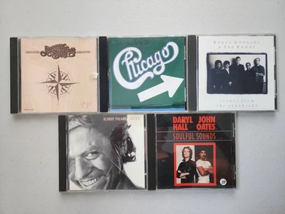 CHICAGO - JIMMY BUFFET - PALMER - HALL & OATES - HORNSBY & THE RANGE LOT 5 CDs Foto 1 de 2