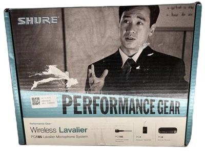 Shure PG14/PG185-M7 kabelloses Lavaliermikrofonsystem schwarz  - Bild 1 von 4