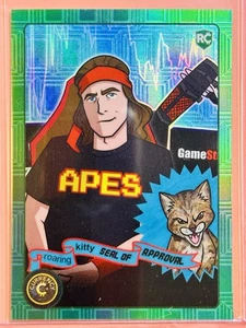 KEITH GILL ROARING KITTY #43-SP  2025 Cardsmiths Currency S5 EMERALD Gem # 96/99 - Picture 1 of 3