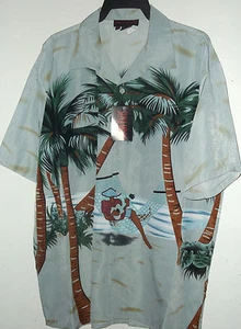 NEW TROPICAL VACATION HAWAIIAN SHIRT BY SUN & MOON   SIZE XL or 2X - Picture 1 of 4