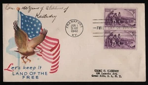 #904 3c Kentucky Statehood, Minkus **ANY 5=FREE SHIPPING** - Picture 1 of 1