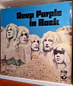 DEEP PURPLE - IN ROCK 1970 1st UK Press No EMI SHVL 777 LP - Imagen 1 de 10
