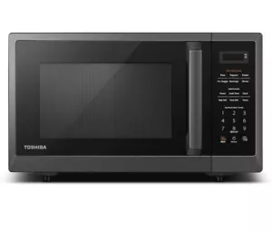 TOSHIBA ML2-EM09PA(BS) Small Countertop Microwave Oven With 6 Auto Menus - Picture 1 of 2