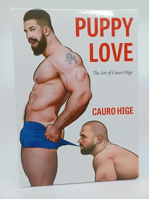 Puppy Love The Art of Cauro Hige Hardcover Signed, Gay Art Book Foto 1 de 4