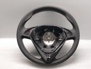 ALFA ROMEO GIULIETTA Leather Steering Wheel White Stitch NEW Paddles type - Picture 1 of 8