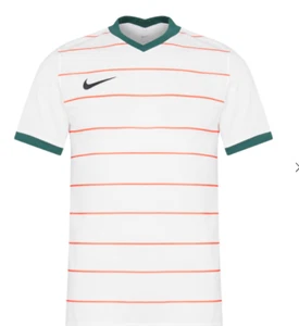 Nike Drifit Men's Sport Shirt White Orange Size M Or L New with Label - Bild 1 von 2