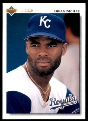 1992 Upper Deck #157 Brian McRae - Image 1 of 2