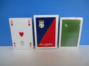 MAZZO CARTE POKER "ST VINCENT" DORSO VERDE DAL NEGRO ANNI '80 - Picture 1 of 1