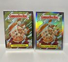 2022 Garbage Pail Kids Chrome Series 5 Refractor 193a Shattered SHELBY & 193b BC