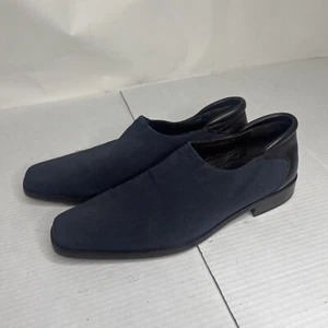 Donald J. Pliner elegante Schuhe REX-20 Stretch/Leder marineblau - Größe 12 M - Bild 1 von 11