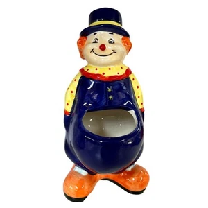 Ceramic Pot Clown Cacti Succulent Plant Pot Flower Planter Garden Decor - Picture 1 of 1