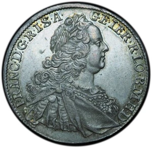 1756-HA Austria Thaler Franz AU55 NGC - Incredibly Choice it Looks Mint State! - Picture 1 of 7