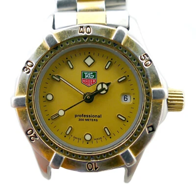 TAG HEUER 2000 WE1420-R PROF 2-ЦВЕТНОЕ ЗОЛОТО ПОКРЫТИЕМ + ИЗ НЕРЖАВЕЮЩЕЙ СТАЛИ ЖЕНСКИЕ ЧАСЫ - Изображение 1 из 4