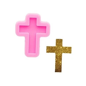Mini Cross Shape Reusable Resin Silicone Molds Non-stick DIY Candy Desserts - Picture 1 of 6