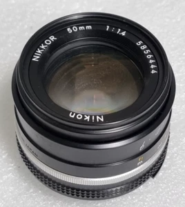 Nikon Nikkor 50mm 1:14 CAMERA Lens - Picture 1 of 7