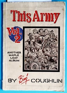 Bing Coughlin - This Army - WWII Cartoons Italian Front - First Edition 1945 - Picture 1 of 3