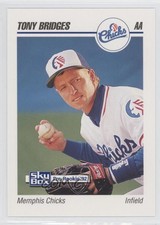 1992 Skybox Pre-Rookie Memphis Chicks Tony Bridges #427