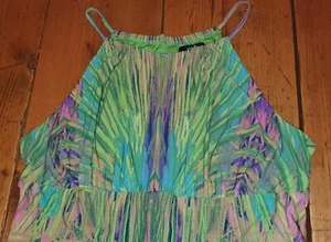 WALLIS, STUNNING LADIES MULTI COLOURED OCCASION/PARTY DRESS SIZE 16 - Picture 1 of 5