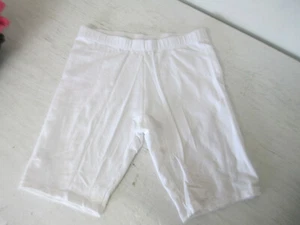 Girls FADED GLORY White Cotton Stretch Shorts Size L (10/12) - Picture 1 of 3