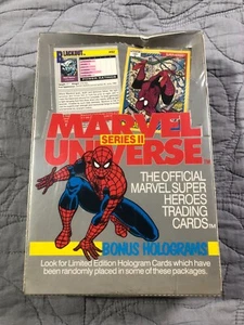 Tarjetas coleccionables vintage 1991 Impel Marvel Universe serie 2 II selladas de fábrica - Imagen 1 de 7