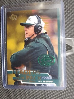 Rare 1998 Green Bay Packers Shopko Title Defense Parallel Fritz Shurmur Packers - Image 1 of 3
