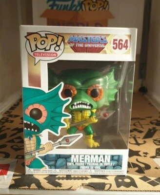 VAULTED Funko Pop Masters of The Universe - Merman 564 Vinyl Figure - Image 1 of 4