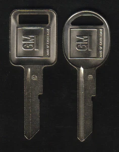 Pontiac 1968 1972 1976 1980 C & D GM Key Blanks - Bild 1 von 1