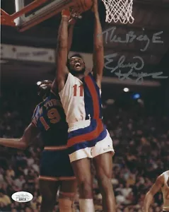 Autographed ELVIN HAYES "The Big E" Washington Bullets 8x10 photo w/JSA COA - Picture 1 of 1