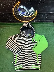 Volcom Stone Snowboard Ski Winter Jacket Green Youth Boys Size 6,000 MM - Picture 1 of 8