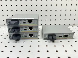 Group Of Allied Telesyn Media Converters 3X) AT-MC116XL & 1X) MC106XL Bundle - Picture 1 of 8