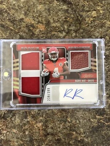 2023 Panini Absolute - Rookie Premiere Materials Rashee Rice #RPM-RR /399  - Picture 1 of 2