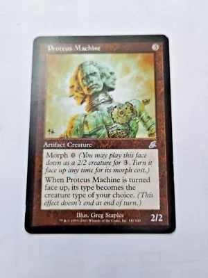 MTG Proteus Machine Scourge Regular Uncommon - Some Edge Wear - See Pics - Image 1 of 4