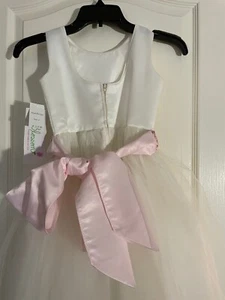 Blossom Dress Girls Junior Size 6 White Party Dress. Beautiful. - Picture 1 of 5