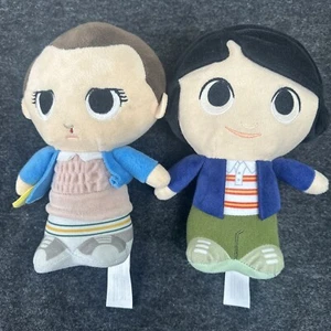 Funko Stranger Things Mike Wheeler  And Eleven Plush Netflix 2017 Collectible 8" - Picture 1 of 11