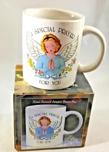 Taza especial de oración por ti Recé por nuestro mundo pobre hoy 10 oz. Cerámica nueva - Imagen 1 de 7