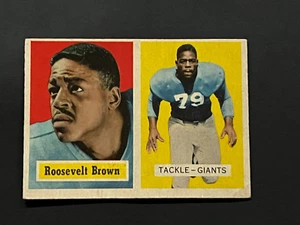 1957 Topps #11 Roosevelt Brown - Picture 1 of 3