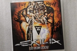 Exilia – My Own Army CD Germany Alternative Rock, Heavy Metal Signed Autographs - Picture 1 of 4