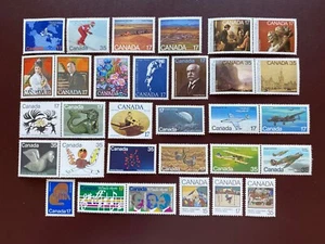 Canada Stamps - 1980 STAMPS OF CANADA ANNUAL COLLECTION Full Year Set(Jan-Dec) - Picture 1 of 1