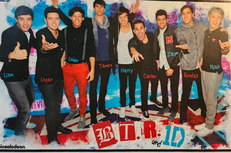 hey! A3 Poster ca. 28 x 40 cm von One Direction & Big Time Rush - Bild 1 von 1