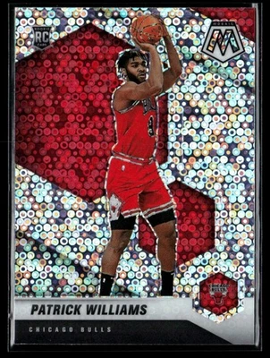 PATRICK WILLIAMS RC 2020-21 MOSAIC FAST BREAK VARIATIONS #206 PARALLEL CHICAGO - Image 1 of 2