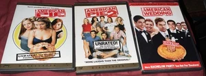 American Pie 1, 2, & 3 Unrated DVDs *CIB!!!* - Bild 1 von 3
